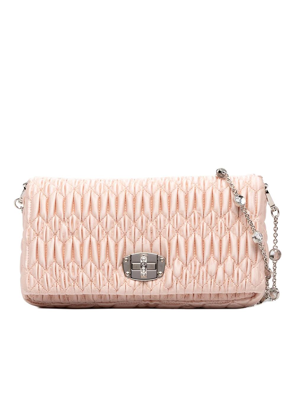Miu Matelasse Satin Crystal #361725M83B